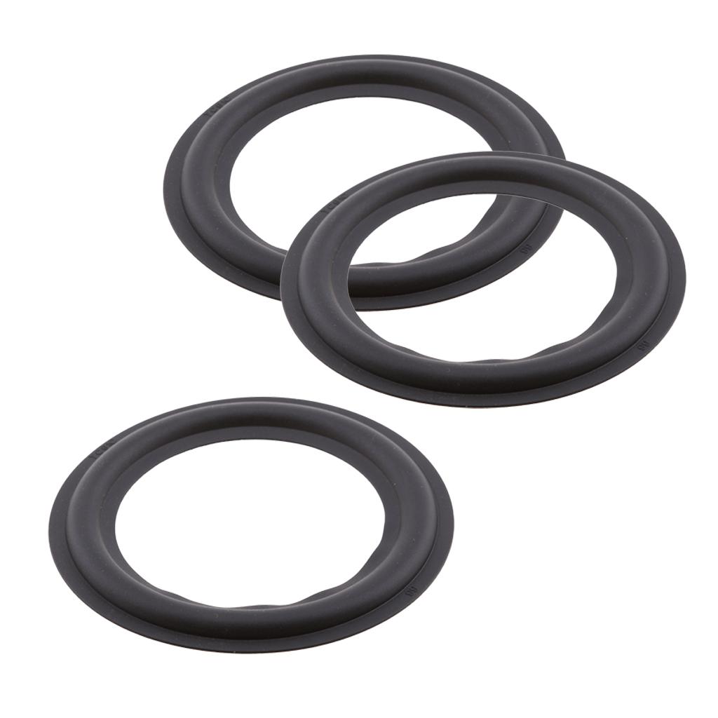 3x Loa Âm Thanh Cao Su Xốp Loa Edge Sửa Chữa Phụ Kiện 4 Inch