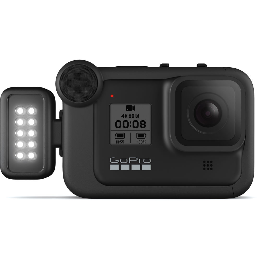 Đèn Led Gopro Light Mod cho Hero 8 Black - Hàng Chính Hãng