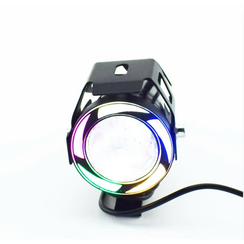 Đèn Trợ Sáng Chất Lượng Cao: U7 LED Ngũ Sắc - Độ Xe Cực Đẹp, Chống Nước, Phụ Kiện Đồ Chơi Xe Máy Đẳng Cấp