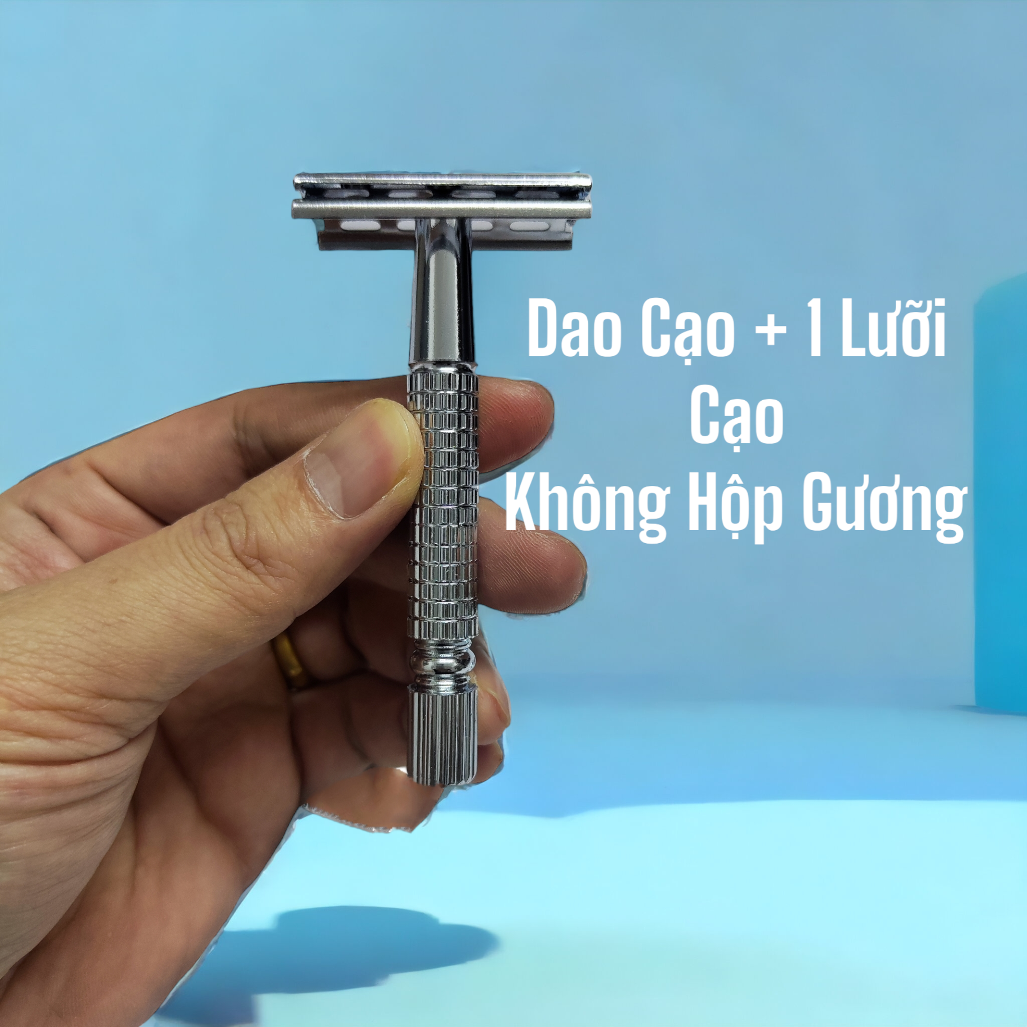Dao Cạo Râu Cán Tháo Rời Chất Lượng Cao Hàng Bóc Hộp