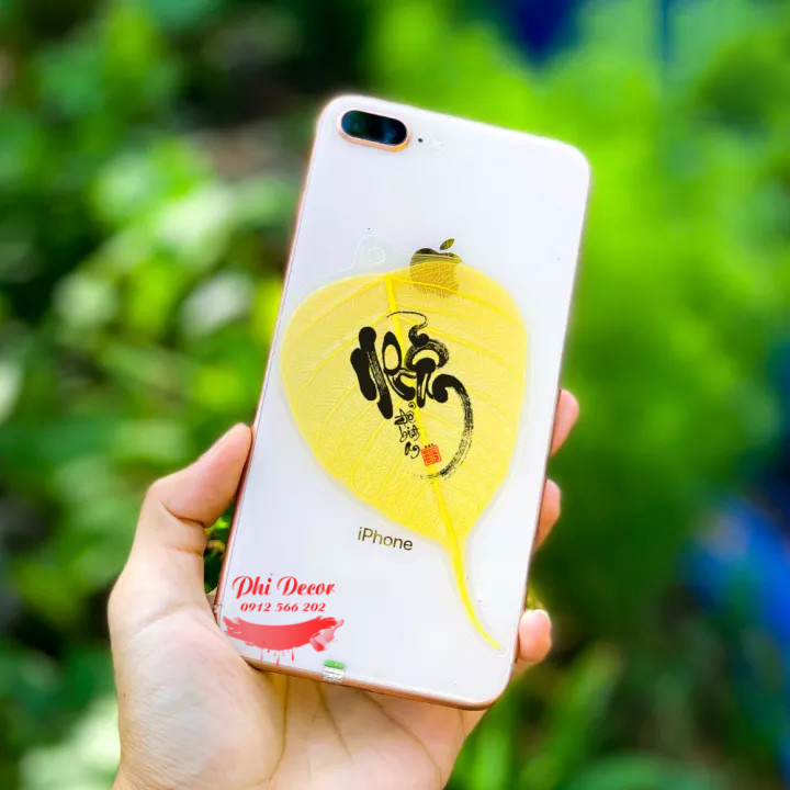 Lá Bồ Đề Tài Lộc - Chữ NHẪN