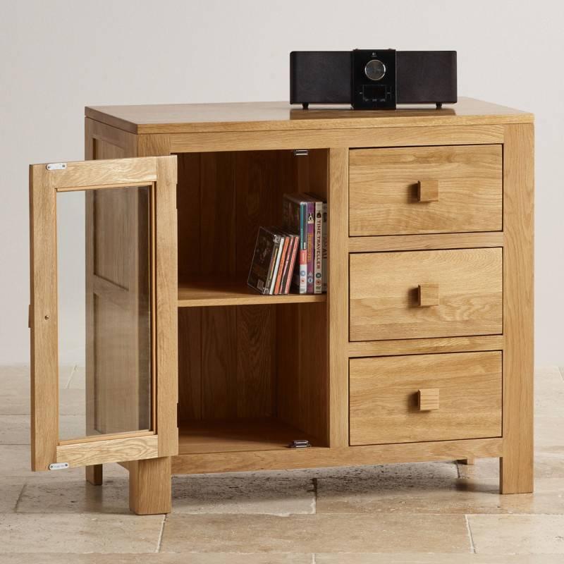 Tủ Trữ Đồ Oakdale Cánh Kính Gỗ Sồi Ibie BSCDALGO