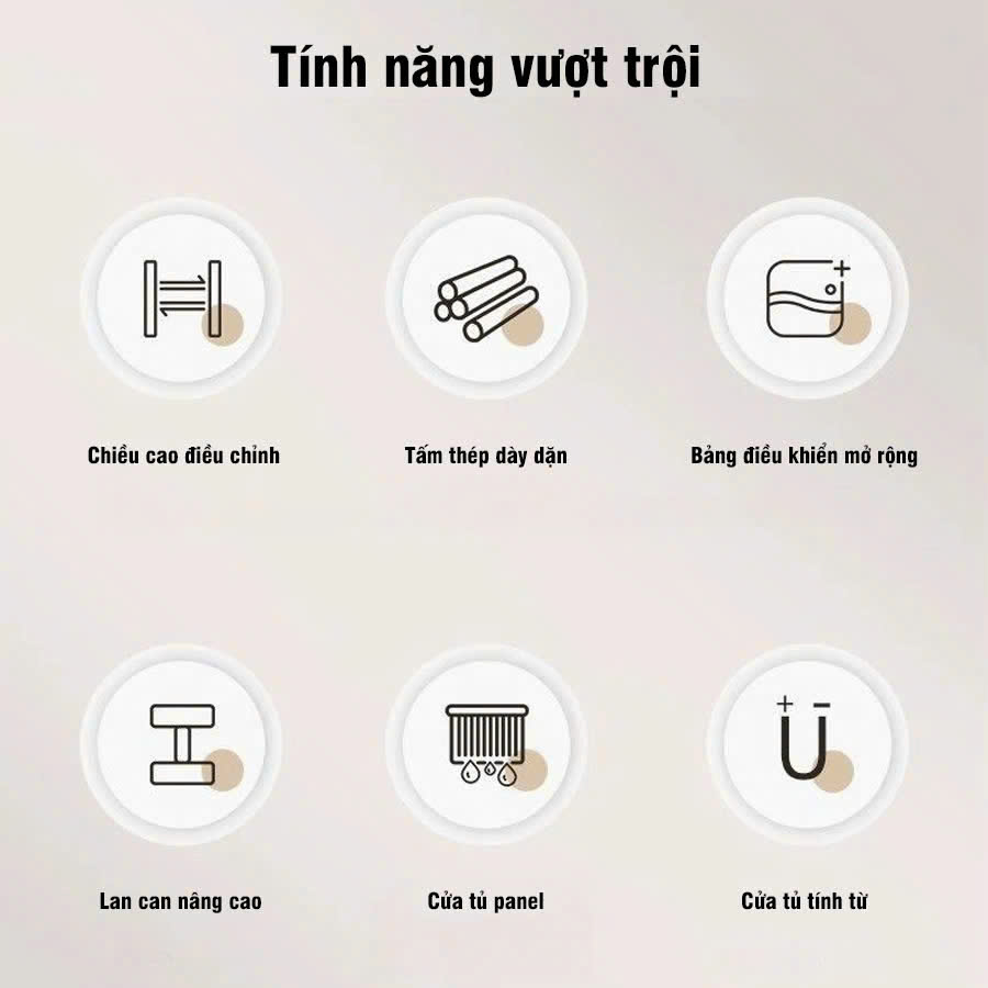 Tủ Kệ Để Đồ Nhà Bếp Đa Năng Thông Minh Cao Cấp VANDO - Kệ Để Đồ Nhà Bếp Lưu Trữ Lớn Toàn Bộ Vật Dụng Phòng Bếp