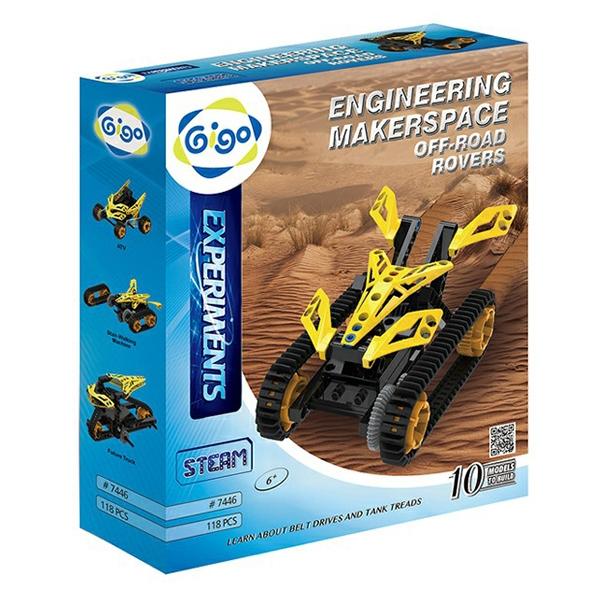 Bộ Markerspace: Cỗ Xe Off-Road Vua Địa Hình - Engineering Makerspace Off-Road Rover #7446