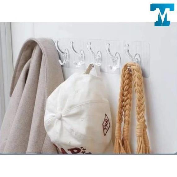 - Thanh 6 Móc Dán Tường VAIO 30 x 6 cm Siêu Dính Chắc Chắn Tiện Dụng