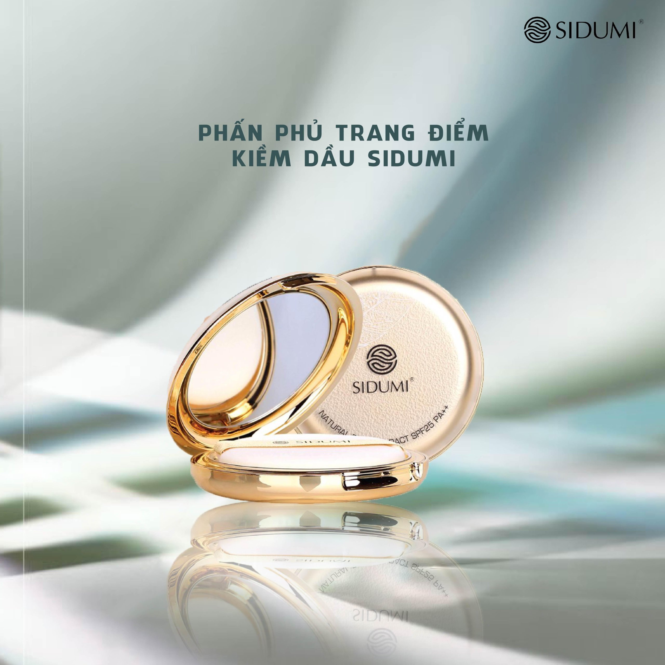 Phấn Phủ Nén Cao Cấp Sidumi 22g - SDM 601