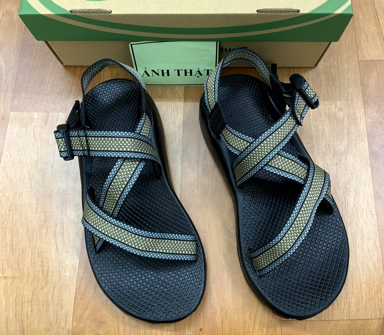 Giày Sandals Nam Quai Dù Kiểu Dáng Hàn Quốc Mã D138