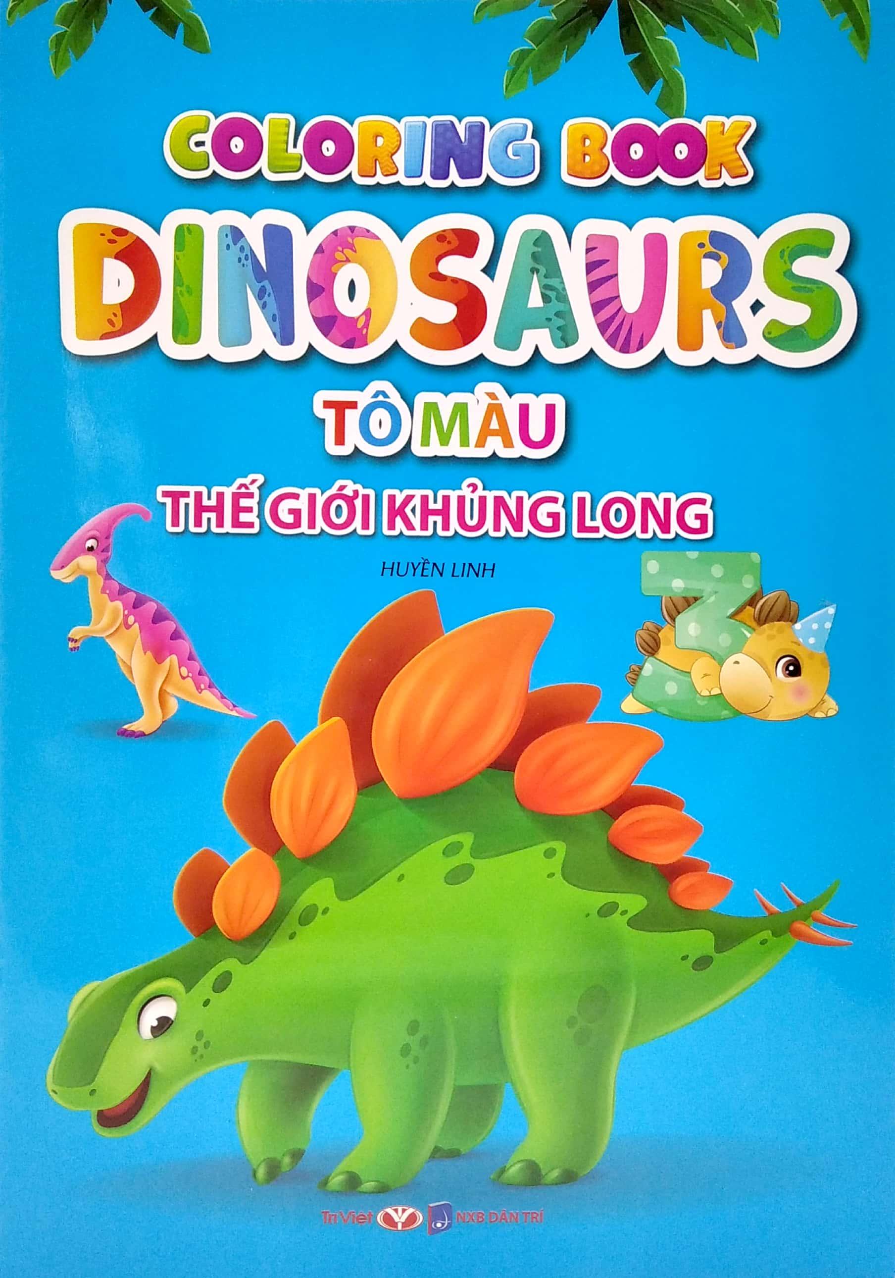 Tô Màu Thế Giới Khủng Long Dinosaurs 3