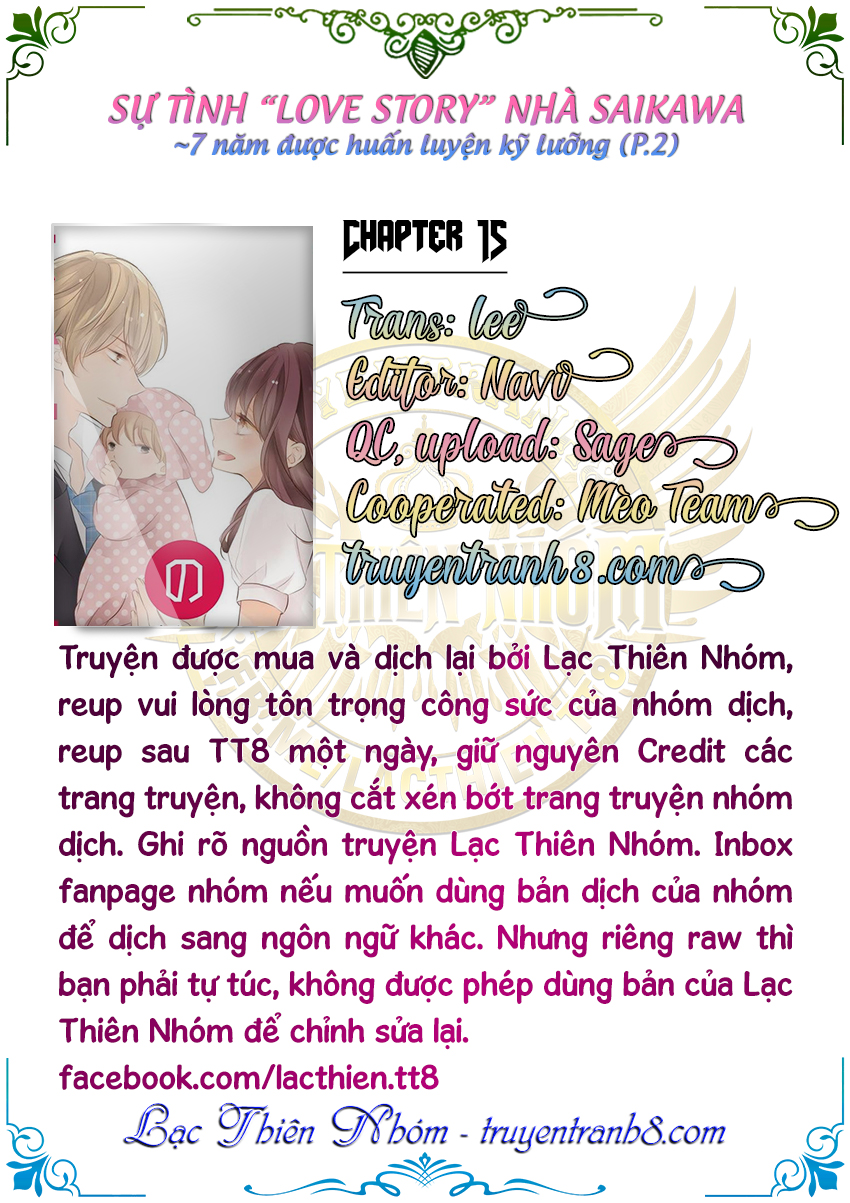 sự tình lovestory nhà saikawa chapter 15 2