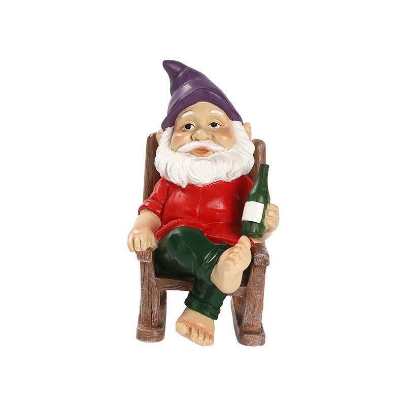 Trang Trí Sân Vườn Giáng Sinh Với Tượng Vườn Nhựa Hài Hước Khu Vườn Gnome Cho Khu Vườn Gia Đình Ngoài Trời Trẻ Em Bé Trai Bé Gái