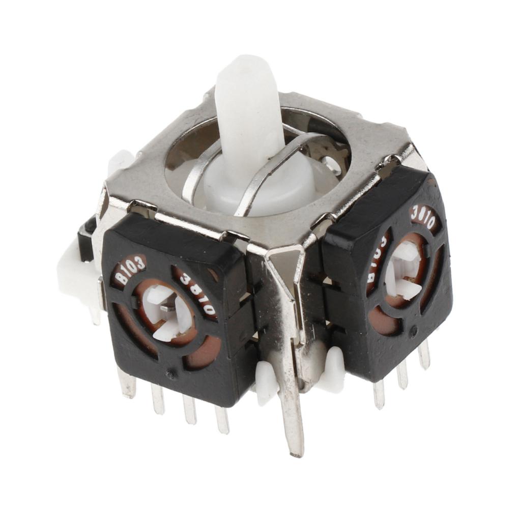 Analog Joystick Module 3D Thumbstick For Playstation 2 PS2 Controller Black