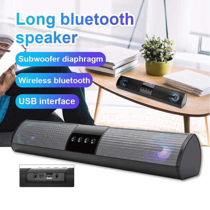 Loa Bluetooth Mini A2,loa không dây loa kép,âm bass mạnh treble rời,hỗ trợ USB thẻ nhớ TF/FM/USB/BT/AUX