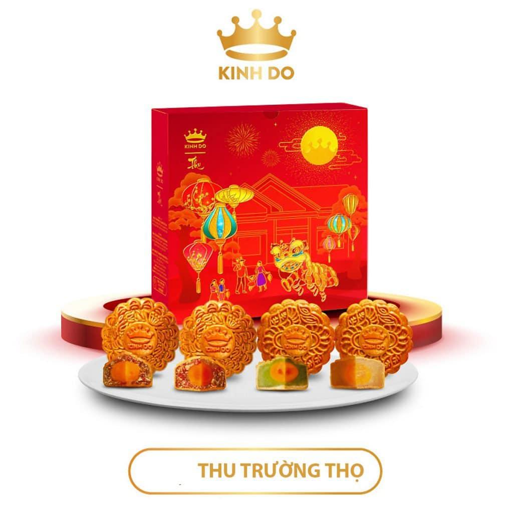 HỘP 4 BÁNH TRUNG THU KINH ĐÔ - THU TRƯỜNG THỌ 210GRAM