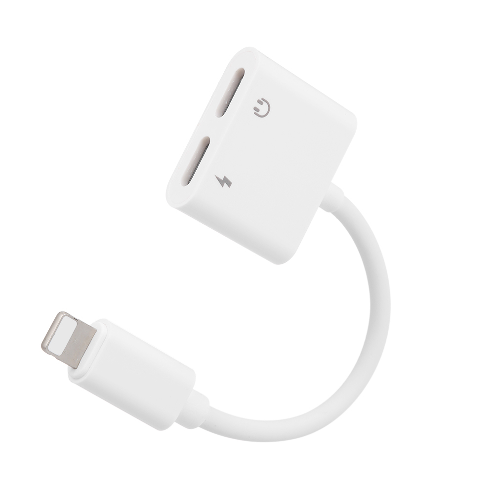 Bộ Chuyển Đổi Âm Thanh 8 Chân Sạc Cho IPhone X/8/8plus/7/7plus