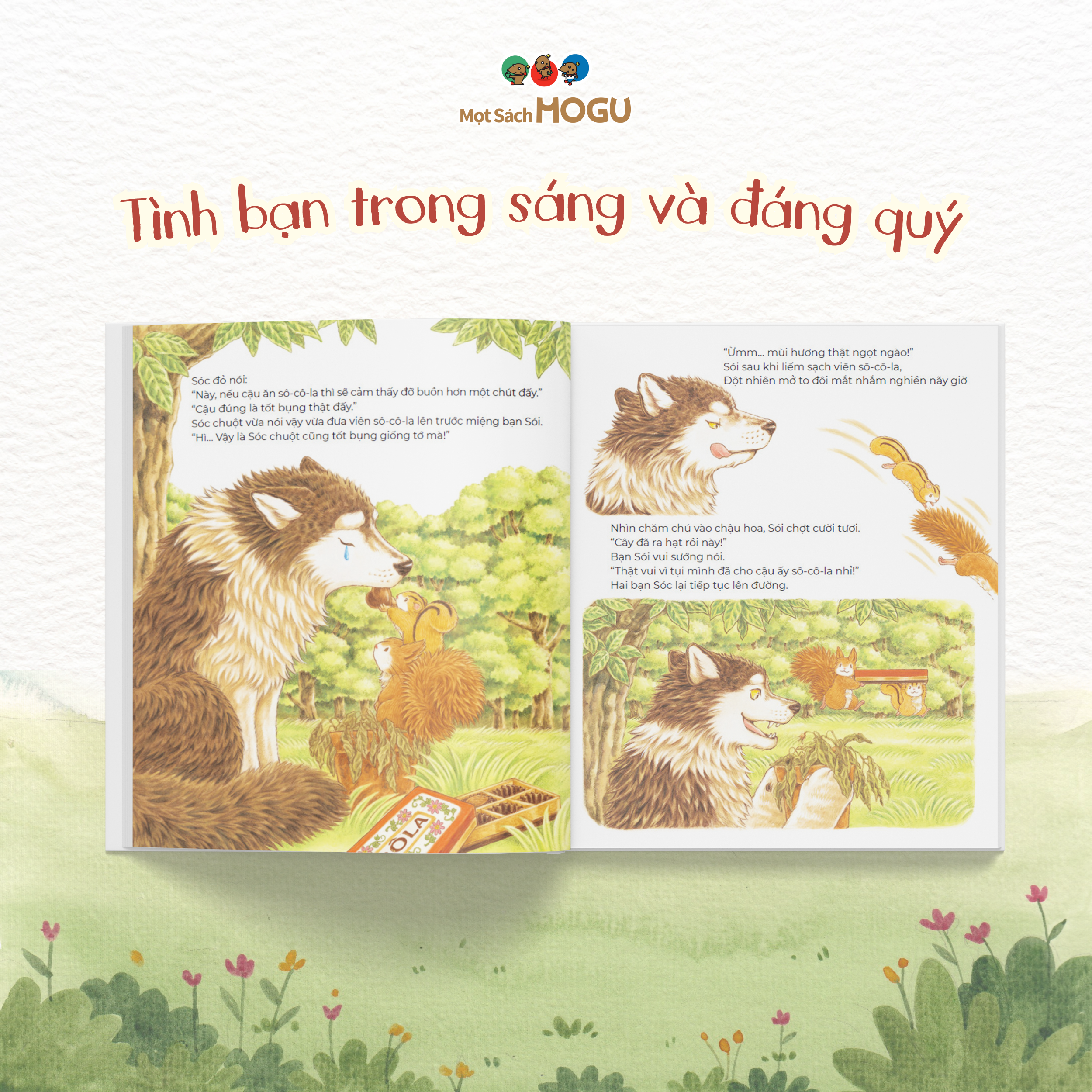 Truyện Ehon bé 3-4-5 tuổi - Tiệm Sô-cô-la lừng danh