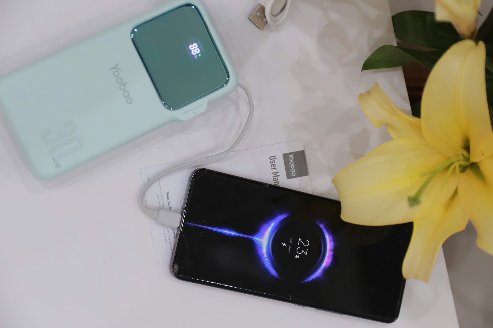 Pin Sạc Dự Phòng Yoobao Q22 Pro 20000mAh chuẩn 3C CCC - Sạc Nhanh PD30W, QC3.0 và SCP22.5W - Hàng chính hãng