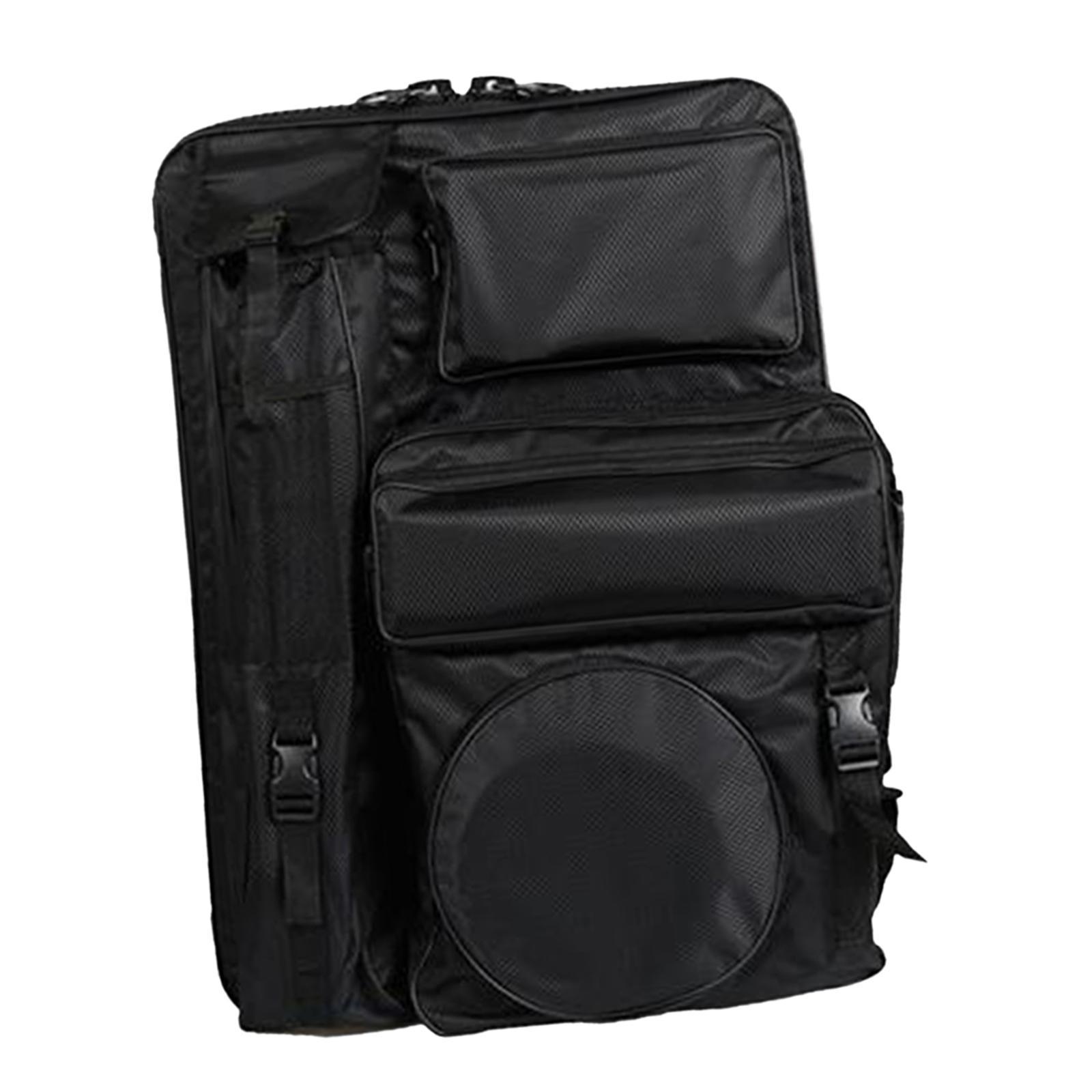 Art Portfolio Case Carrying Bag Tote Backpack Sketchbook Professional Painting Bag Carry Bag for Cleaning Pot Mix Tray Palette Drawing Board