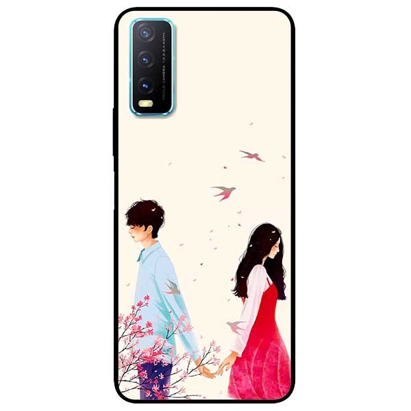 Ốp lưng dành cho Vivo Y20 - Y20s - Y12s mẫu Anime Boy Girl