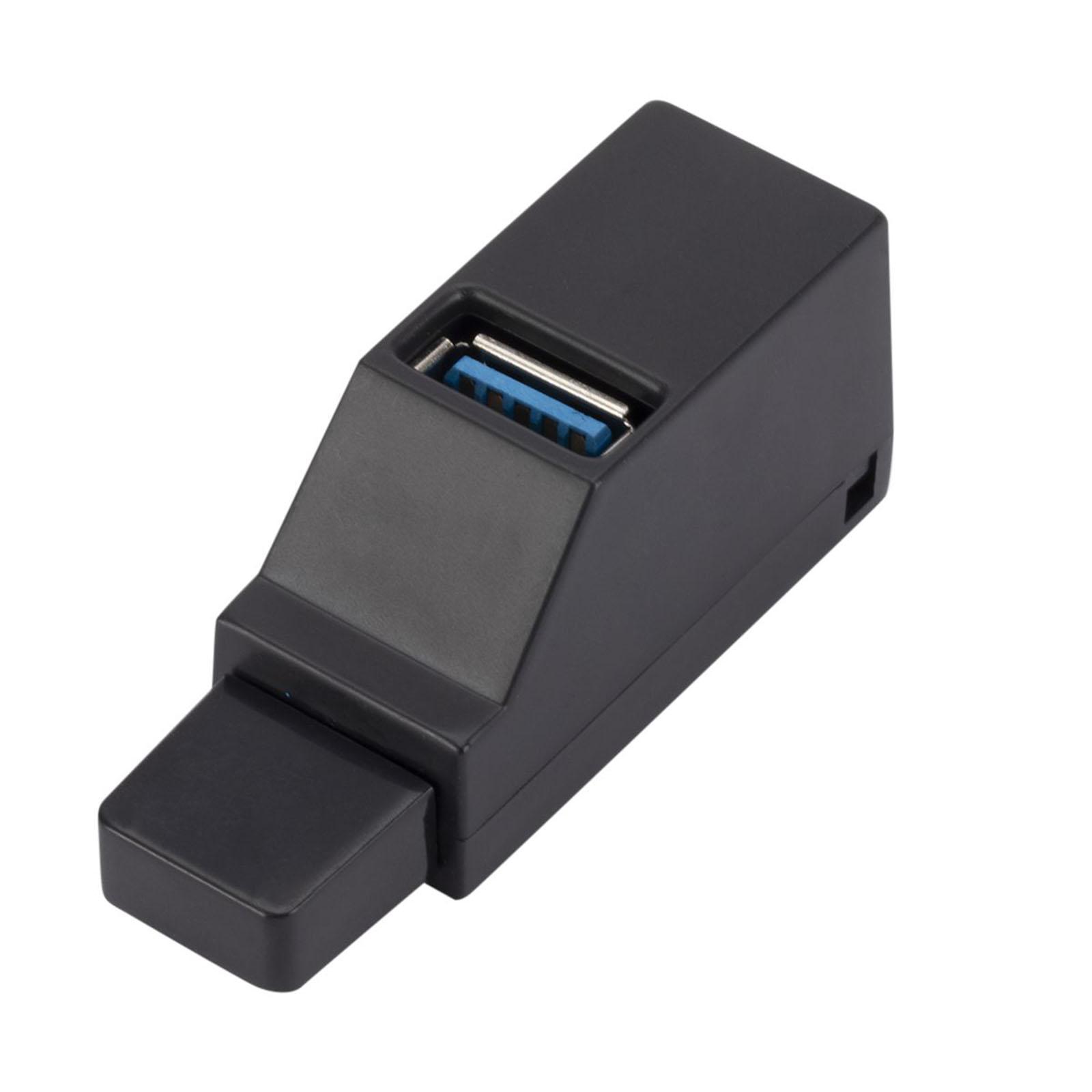 USB 3.0 Hub Splitter 3 Port High Speed USB 3.0 Extender for Notebook