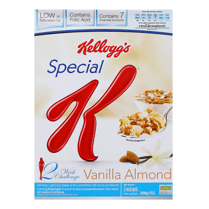 Ngũ Cốc Dinh Dưỡng Kellogg's Special K Vanilla and Almonds 209g