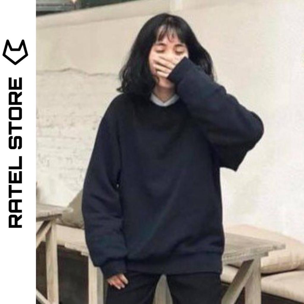 Áo Sweater Trơn Basic