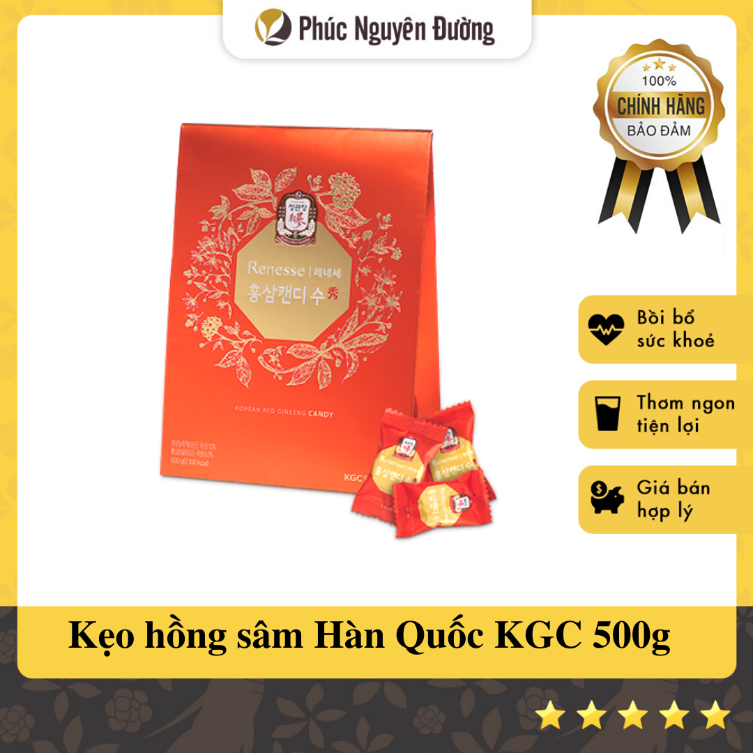 Kẹo Hồng Sâm KGC Cheong Kwan Jang KRG Candy (500g)