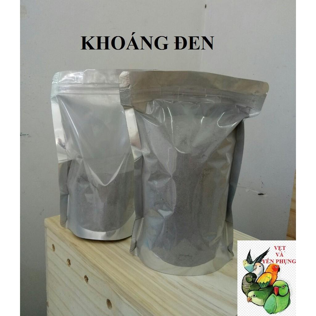 1KG KHOÁNG ĐEN BỔ SUNG VITAMIN VÀ CHẤT VI LƯỢNG CHO CHIM, VẸT