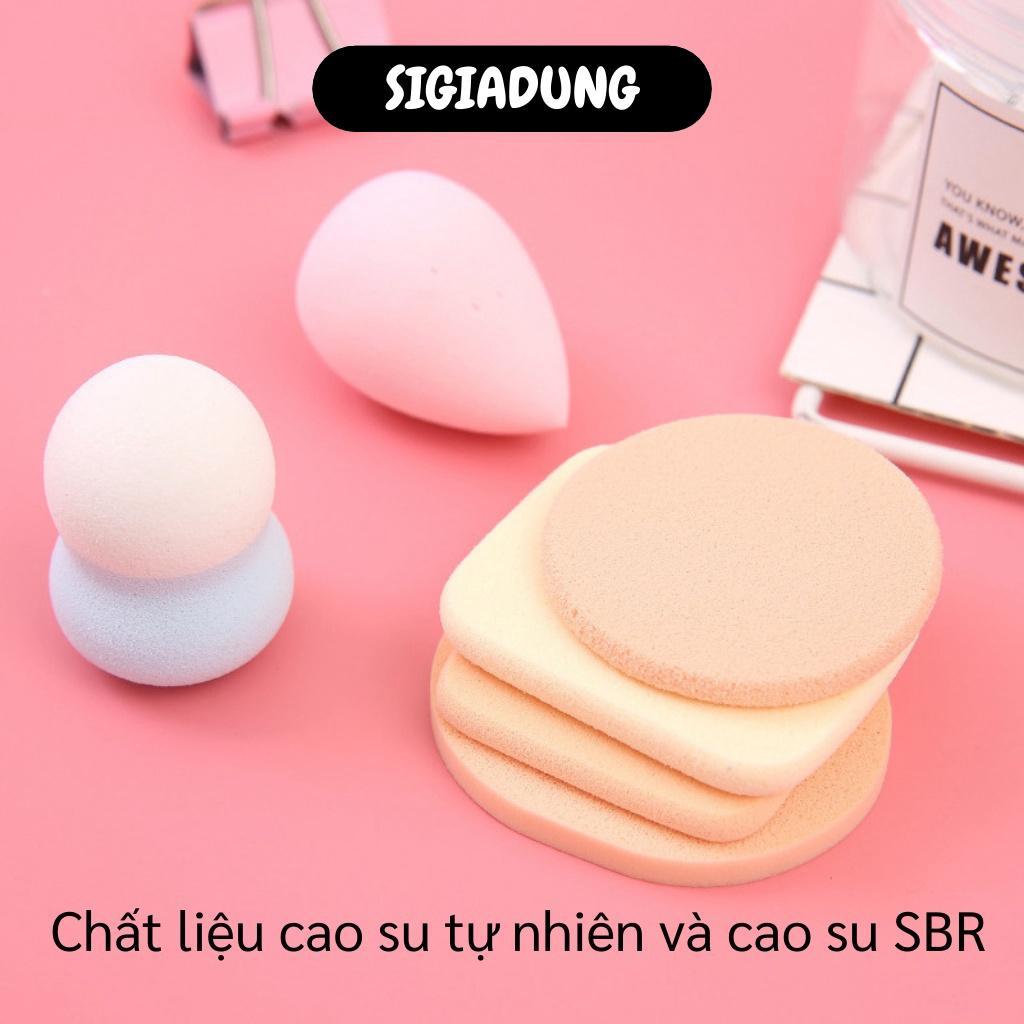 Mút Trang Điểm - Combo 6 Mút Tán Kem Nền, Makeup Mềm Mại Nhiều Loại Khác Nhau 5010