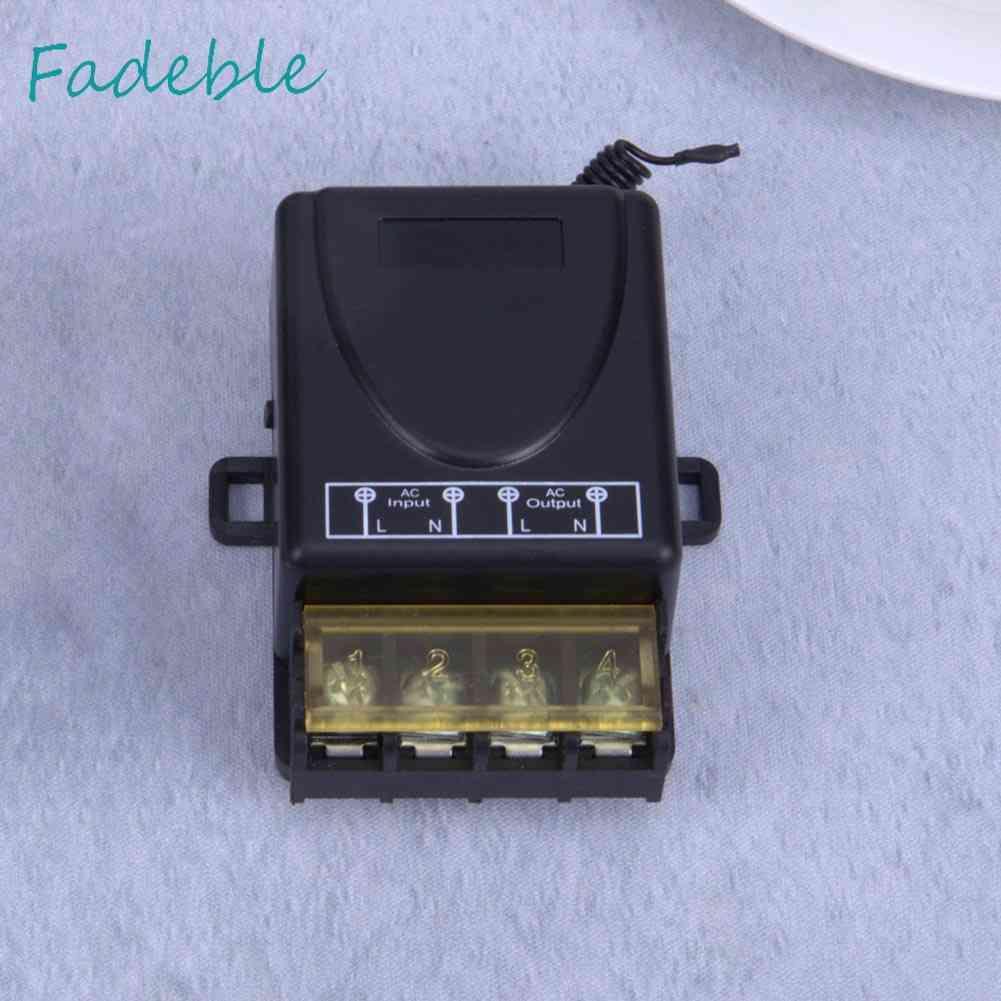 Công Tắc Rơ Le Điều Khiển Từ Xa AC 220V 1Ch Cho Cửa Garage