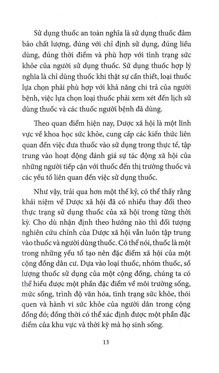 Dược Xã Hội - Sử Dụng Thuốc An Toàn, Hợp Lý, Hiệu Quả