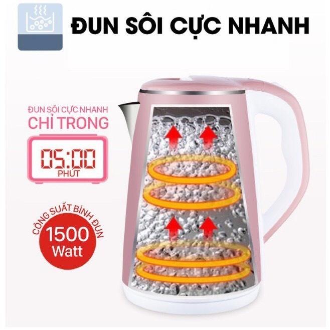 ẤM SIÊU TỐC THÁI LAN JIPLAI 2 LỚP ( TỔNG KHO GIA DỤNG GIÁ GỐC )