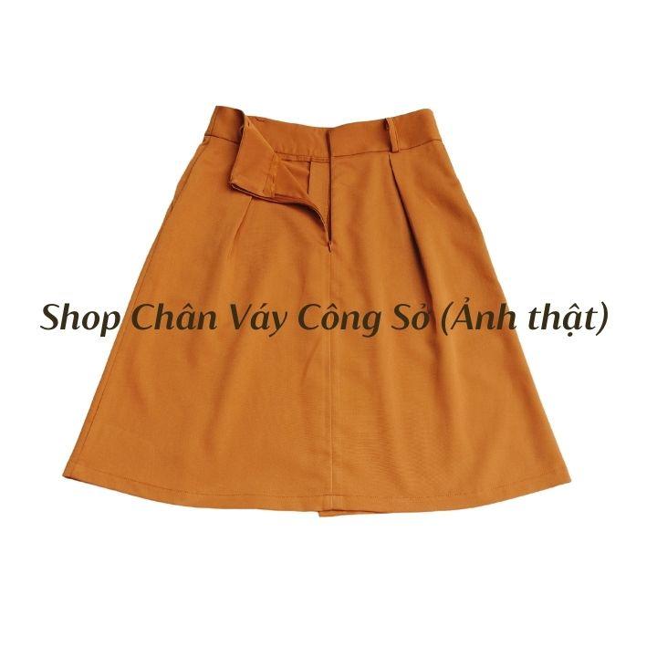 Chân Váy Nữ Xòe Xếp Ly Có Túi Tiện Lợi Dễ Mix Các Kiểu Áo Khác Nhau Thanh Lịch Sang Trọng Nơi Công Sở Văn Phòng CV0021