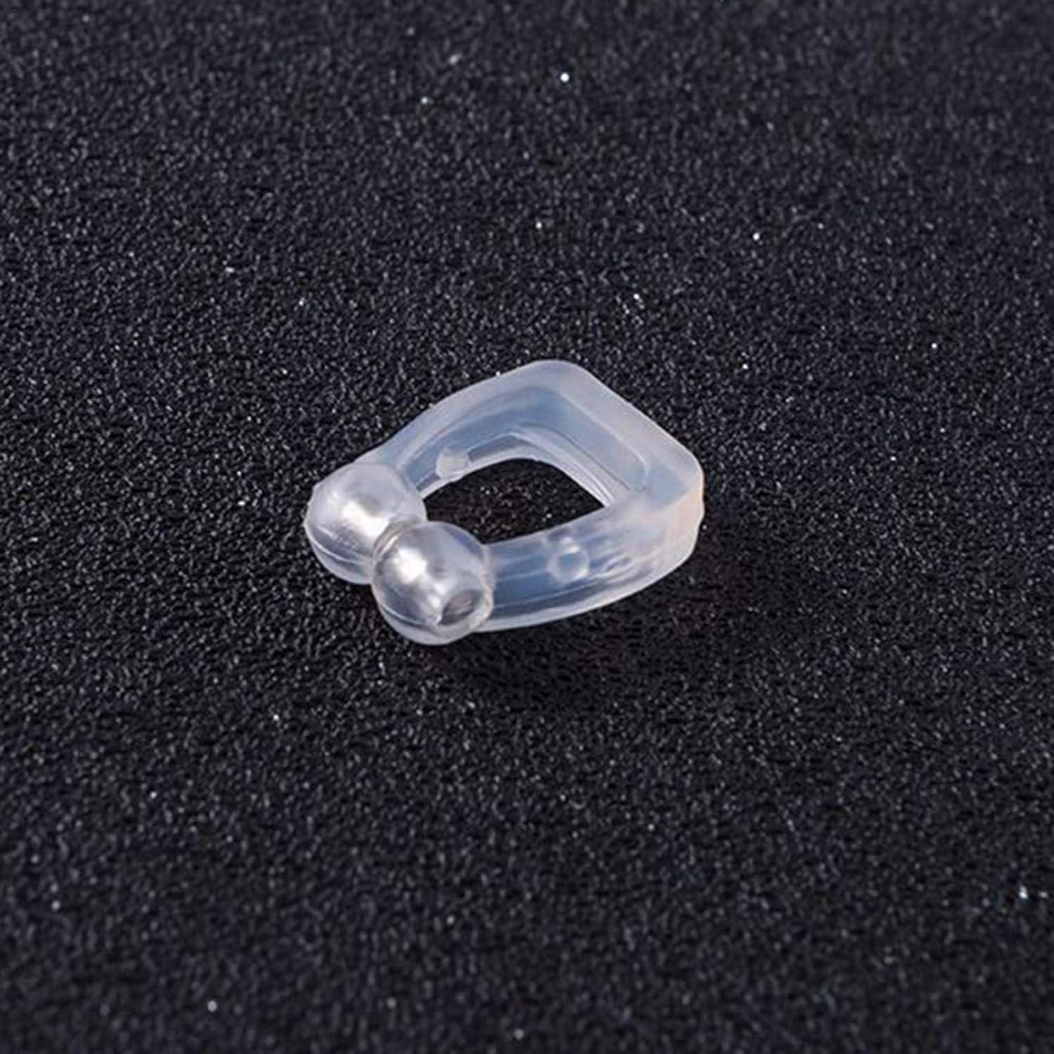 4 cái kẹp chống ngáy từ tính bằng silicon, kẹp chống ngáy thiết bị chống ngáy