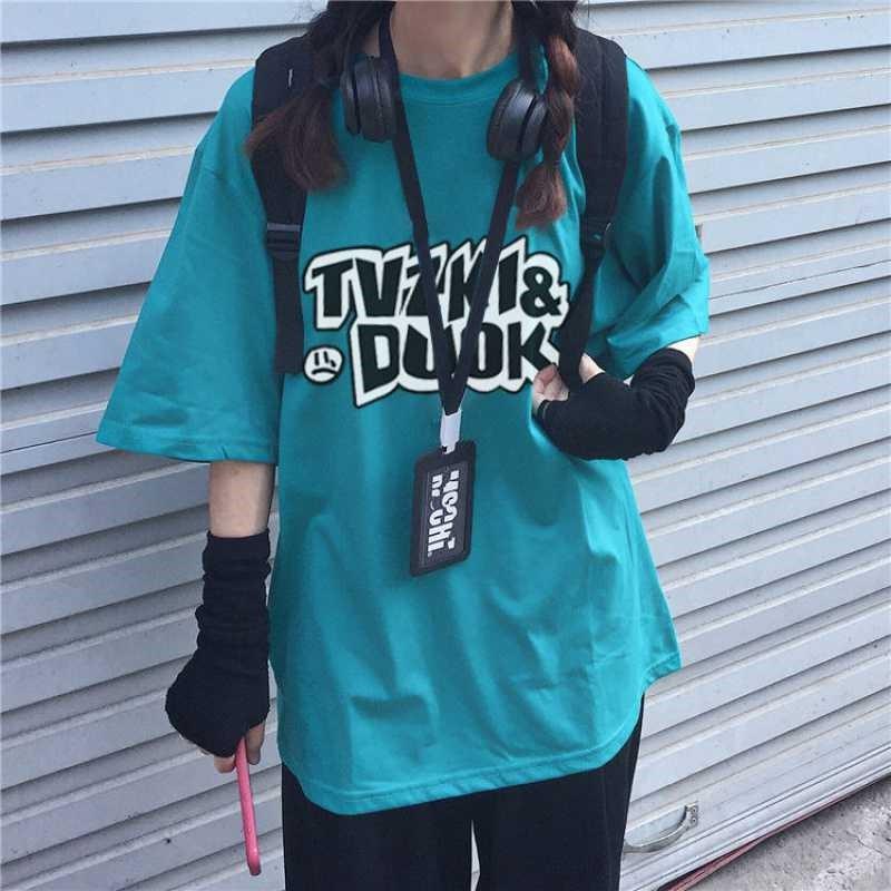 Áo phông nữ nam form rộng giấu quần unisex thun basic teen cổ tròn cotton oversize giá rẻ in style ulzzang TVZKI