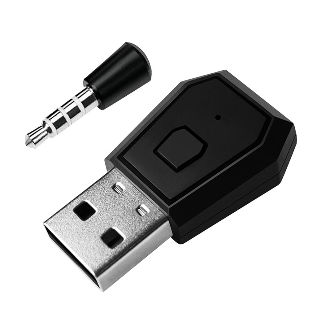 2 Pieces Wireless USB Bluetooth Adapter For PC Headphones Microphone