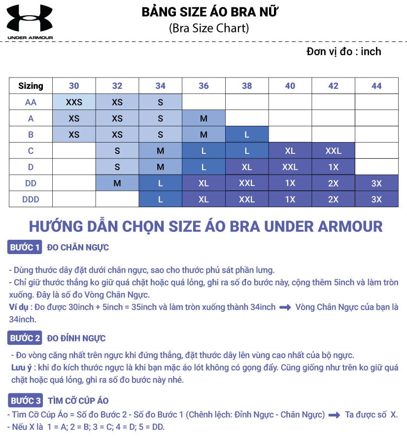 Áo bra thể thao nữ Under Armour TRAINING - SEAMLESS BRA - 1357719-731