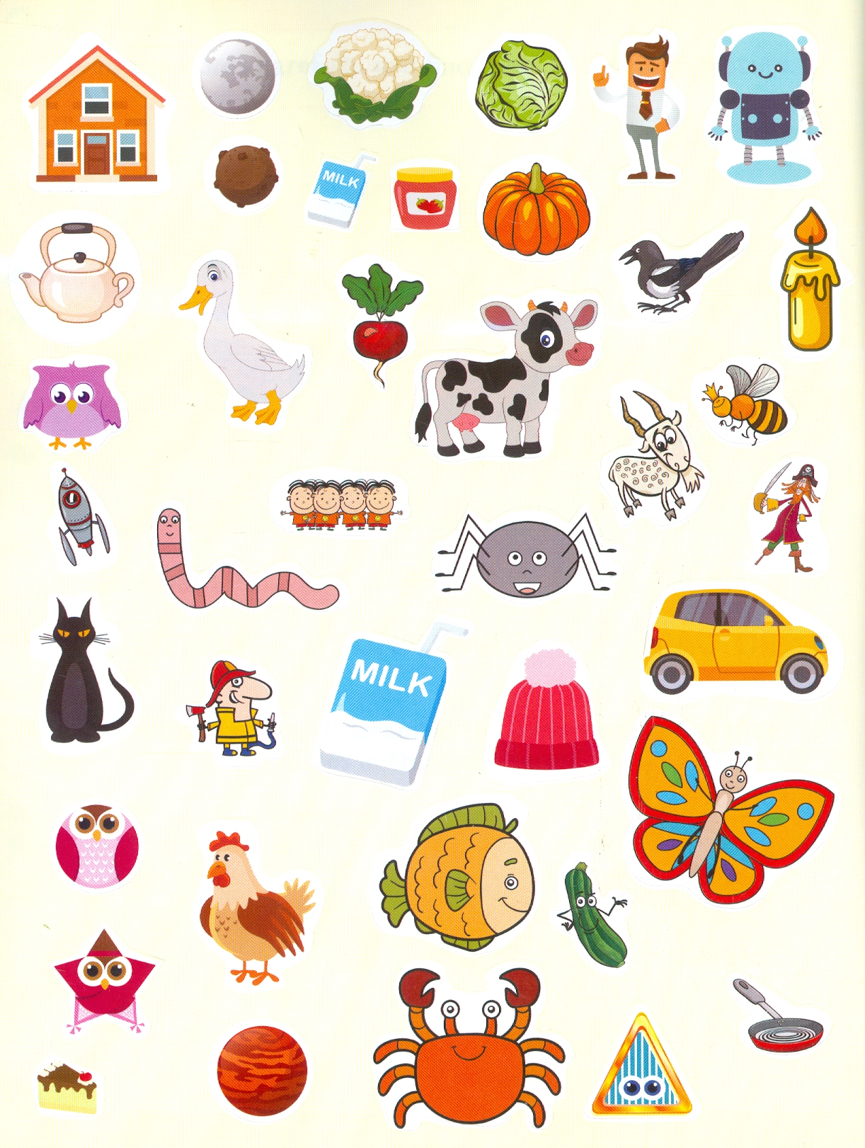 Play With Sticker - Words (Chơi Cùng Hình Dán - Từ)