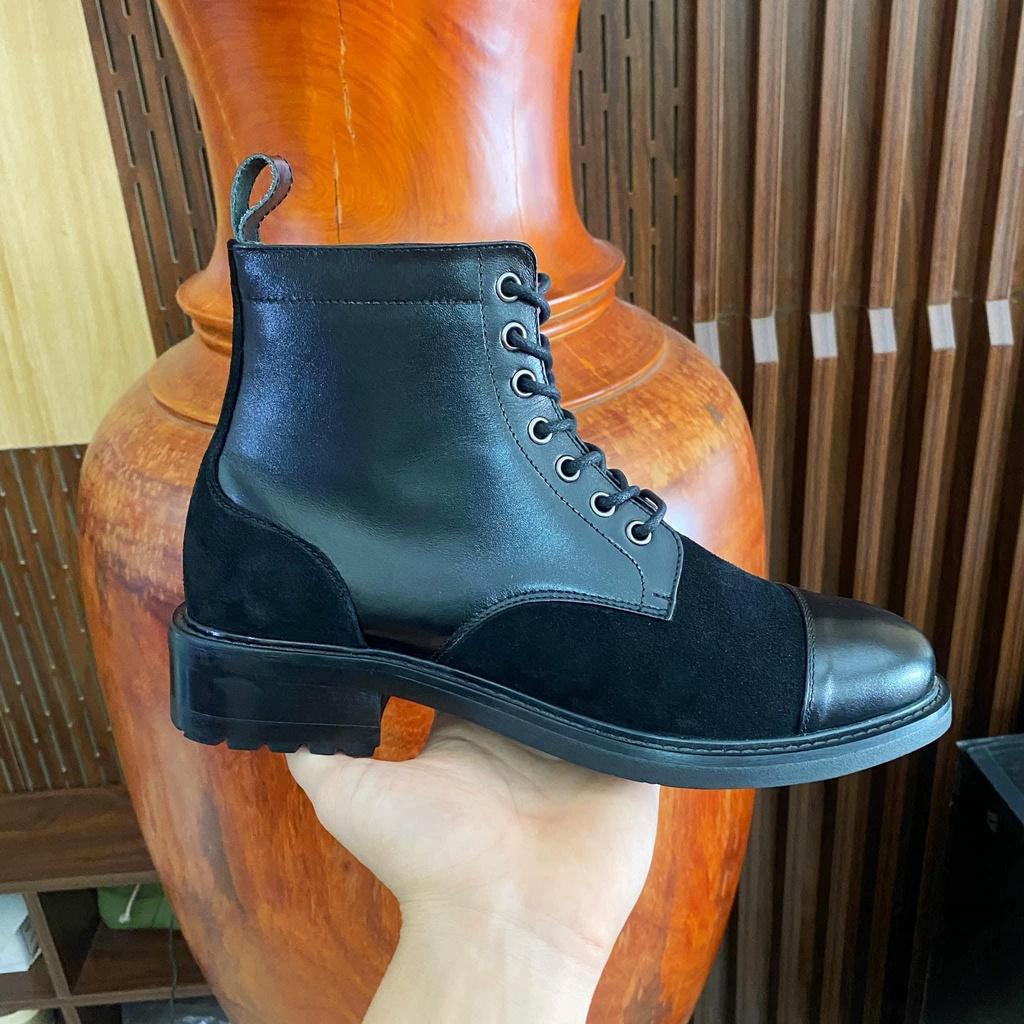 Combat Boots da bò cao cấp