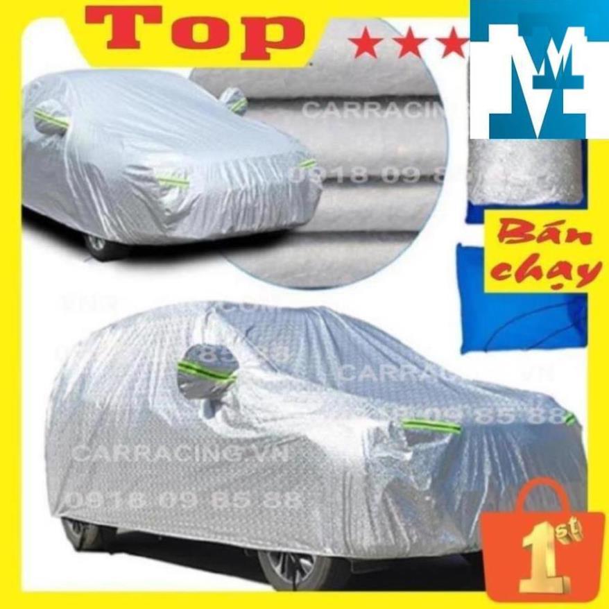 Bạt phủ toàn xe 3 lớp chống xước, chống nắng, chống cháy cho ô tô