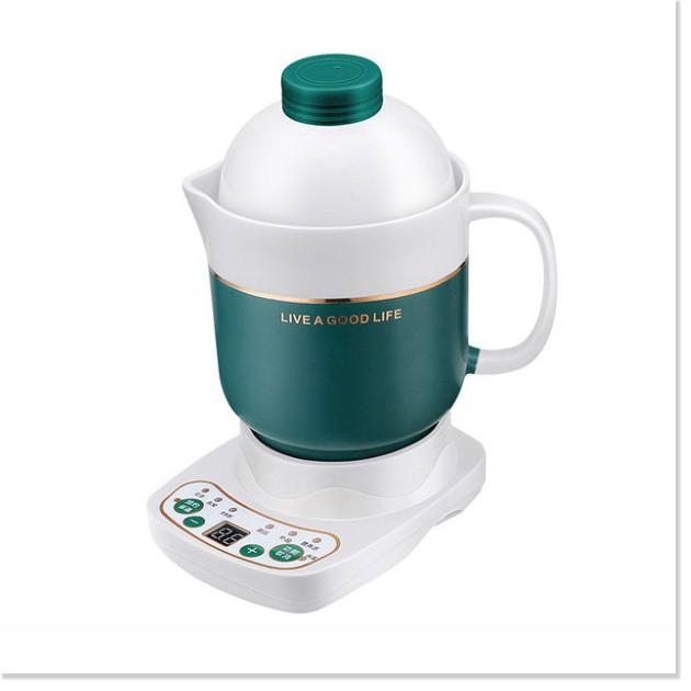 BỘ CỐC SỨ CHƯNG YẾN 1000ML VÀ ĐẾ ĐIỆN CAO CẤP Ceramic Healthy