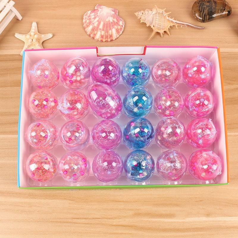 Slime trứng gà charm sao NG0C TRAI kim tuyến nhiều màu đẹp đồ chơi slam squishy