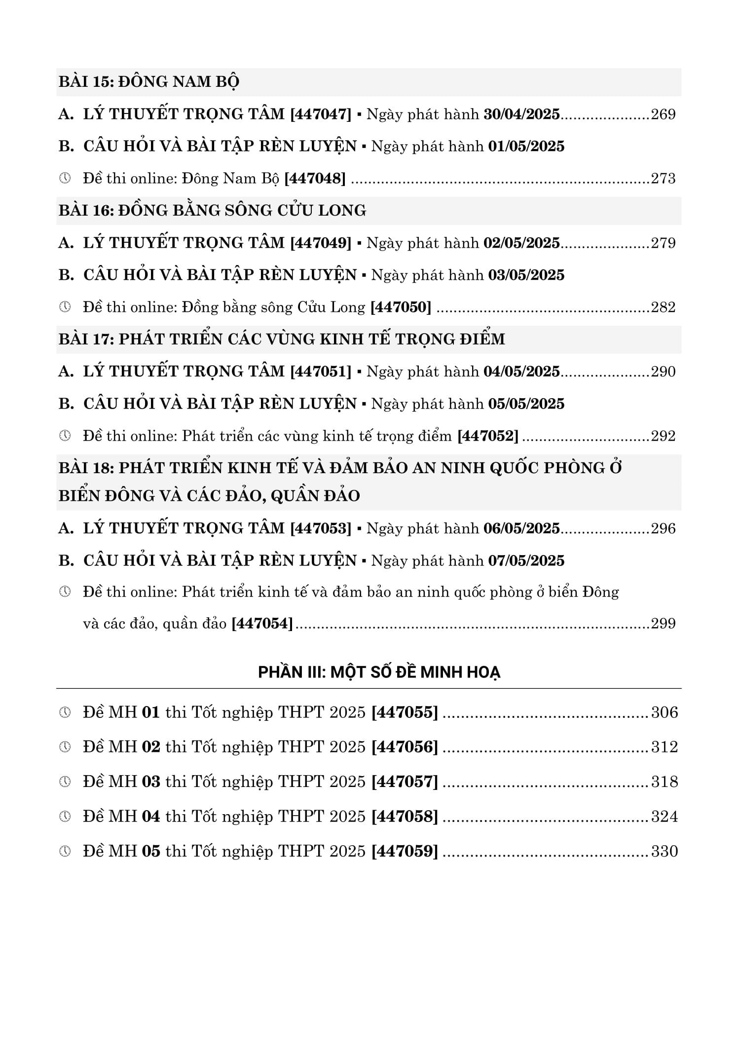 Sách - Cấp Tốc Tốt Nghiệp Phổ Thông - Môn Địa Lí