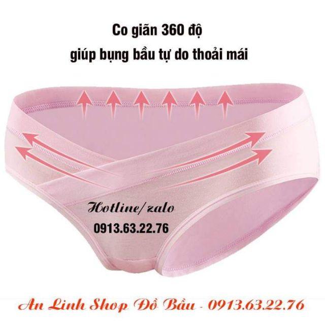Quần lót bầu, quần lót cạp chéo dành cho mẹ bầu