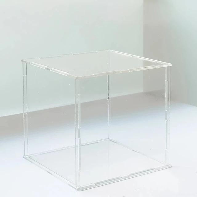 Hộp trưng bày mô hình combo 6 tấm mica dùng làm hộp mica chống bụi trong suốt - 2mm