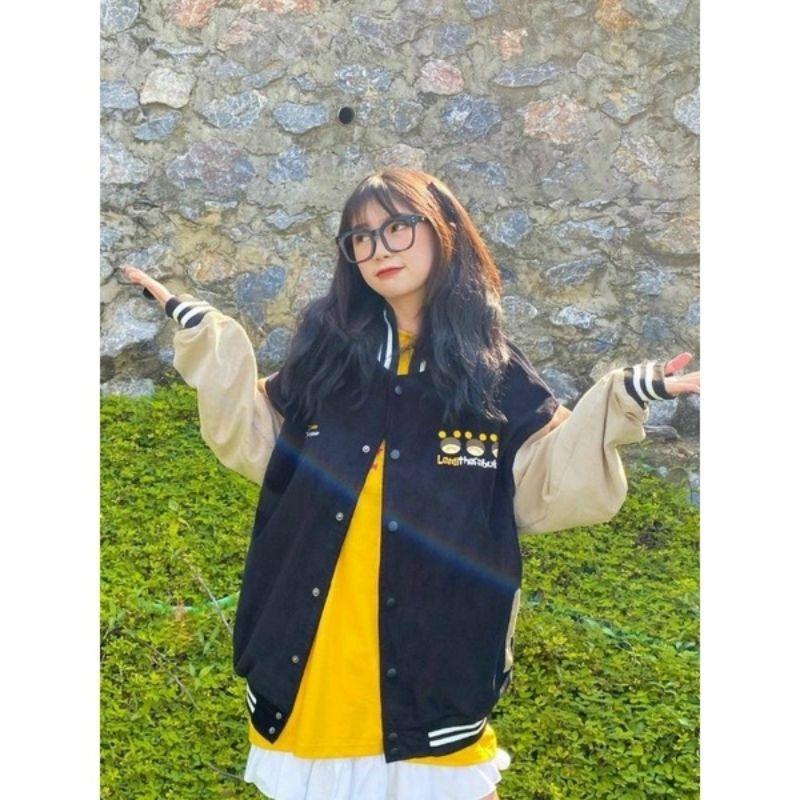 () Áo Khoác Bomber Nam Nữ - Áo Khoác Unisex Gấu Vải Nỉ Bông dày Siêu Hot - AZ.STORE