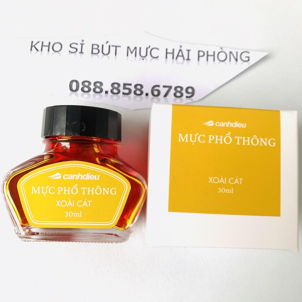 Mực Phổ thông cánh diều 30ml mầu mực đẹp không cặn, khô nhanh