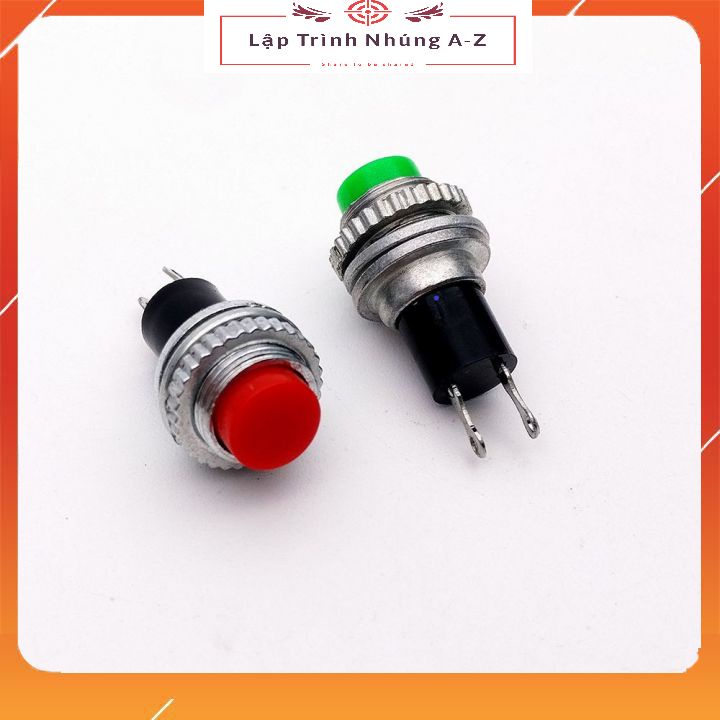 [Lập Trình Nhúng A-Z][140] Nút Nhấn Nhả - Nút Reset 10mm DS-314