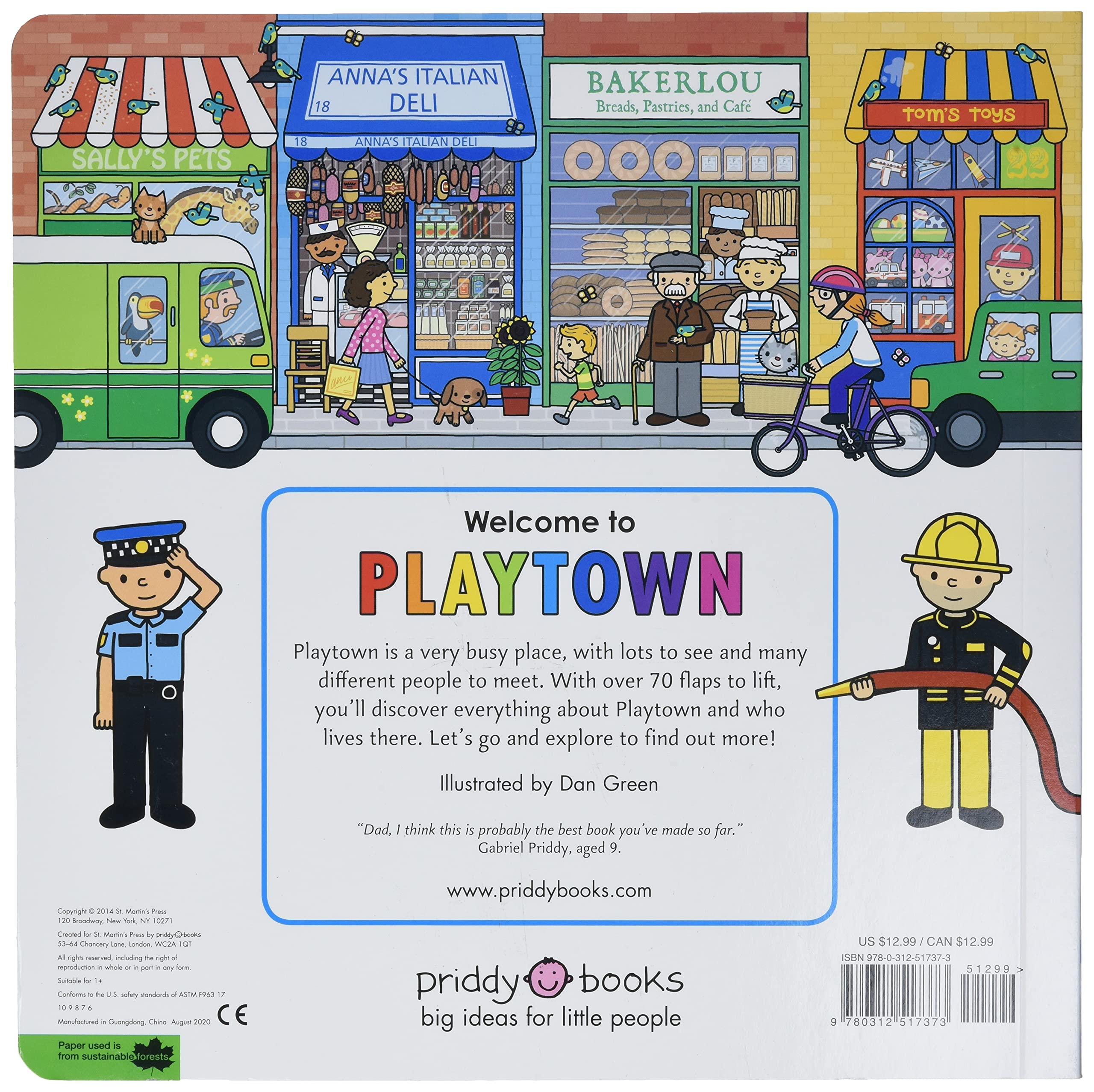 Sách ngoại văn: Playtown: A Lift-the-Flap Book