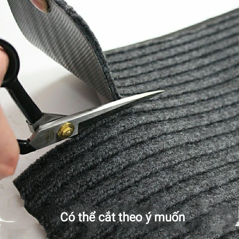 Thảm Chùi Chân Nỉ Đế Cao Su Chống Trơn Trượt Theo Kích Thước