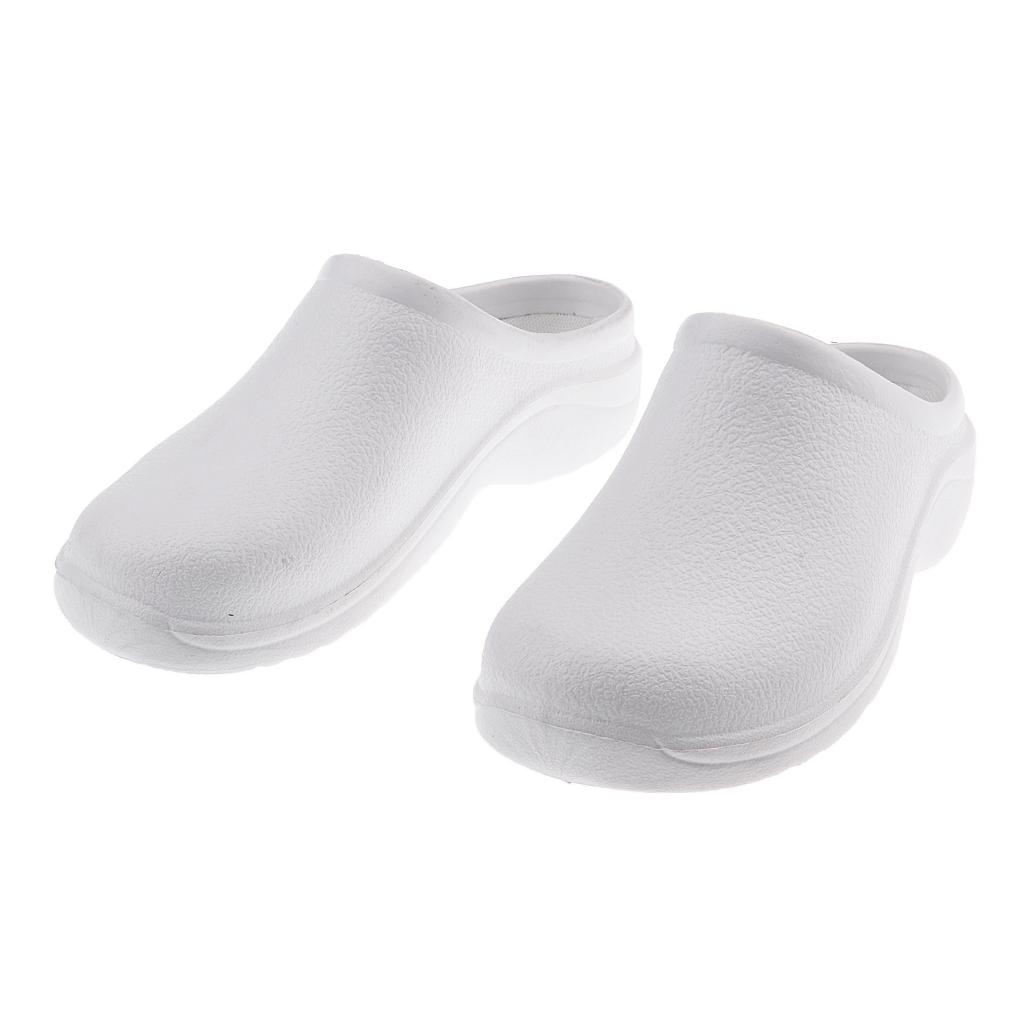 Men Women Cook Medical Nurse Shoes Ultralite Clogs Strapless Work Shoes